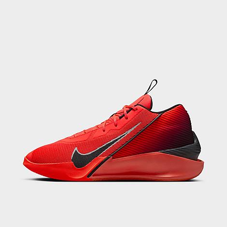 Nike Men's G. T. Jump Academy Basketball Shoes in Bright Crimson/Metallic Silver/Black Size: 9