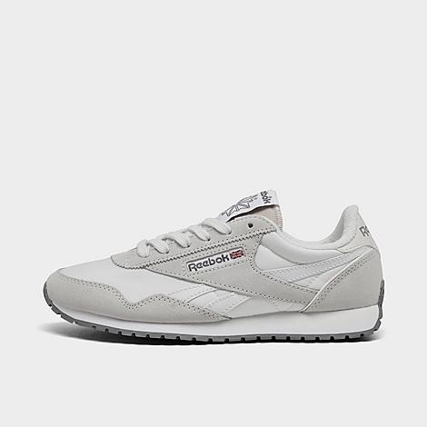 Reebok Women's Classic AZ Casual Shoes in Light Gray/White Size: 6.5