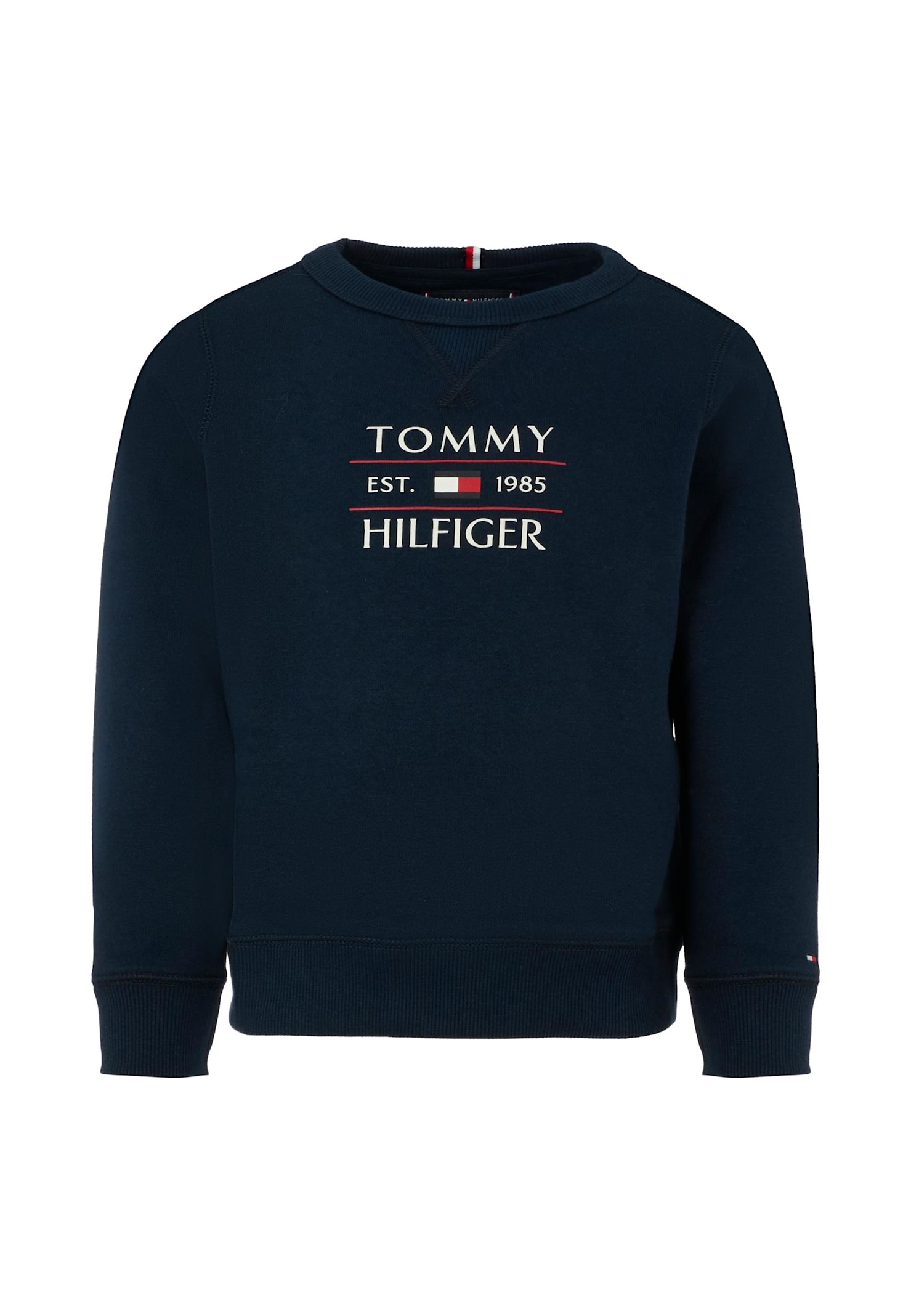 Tommy Hilfiger Blue Sweatshirt For Kids With Logo