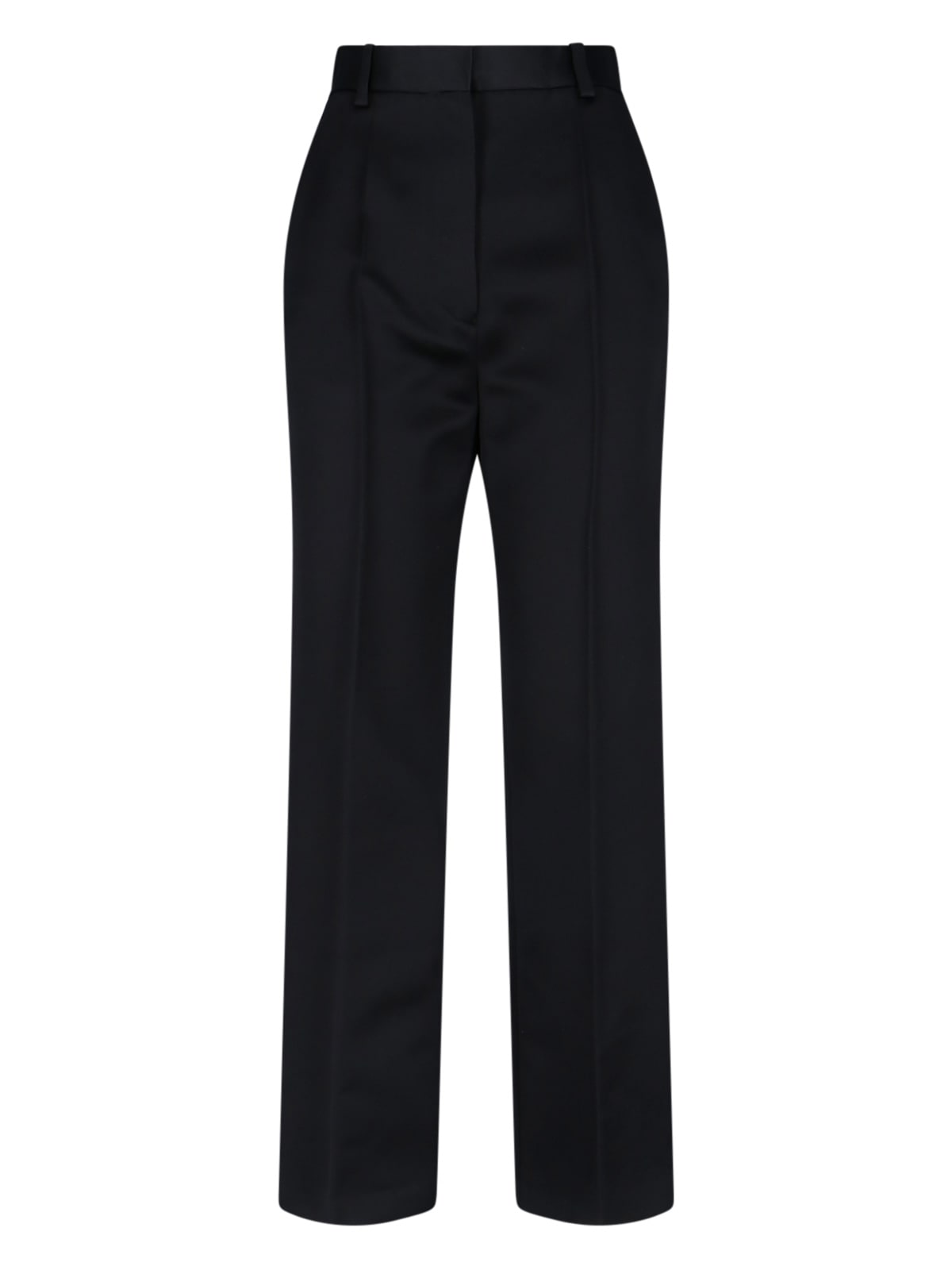 Loro Piana Straight Silk Pants