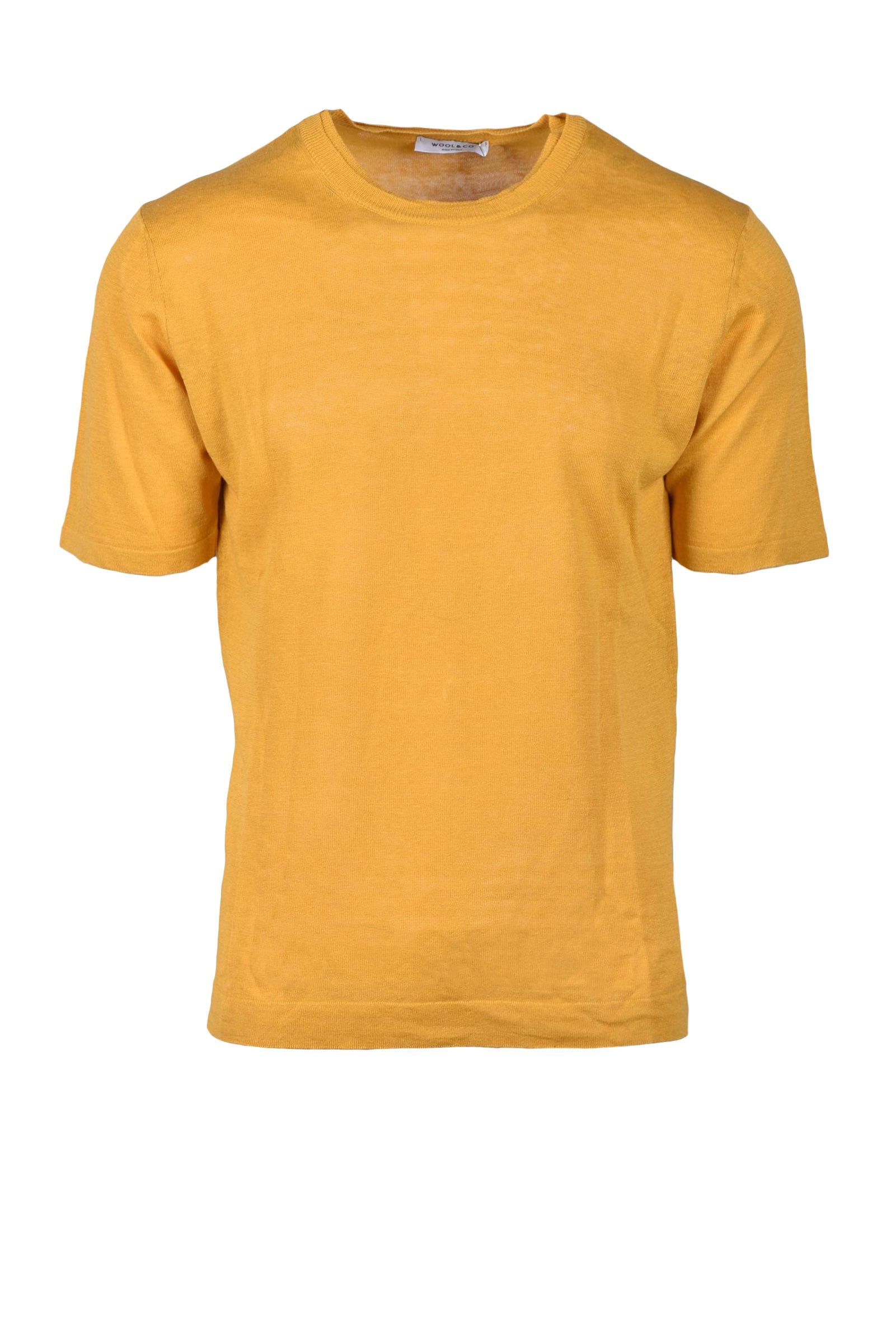 Wool & Co Maglia Basic Maniche Corte