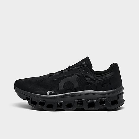 On Men's Cloudmster Running Shoes in Black Size: 10.0
