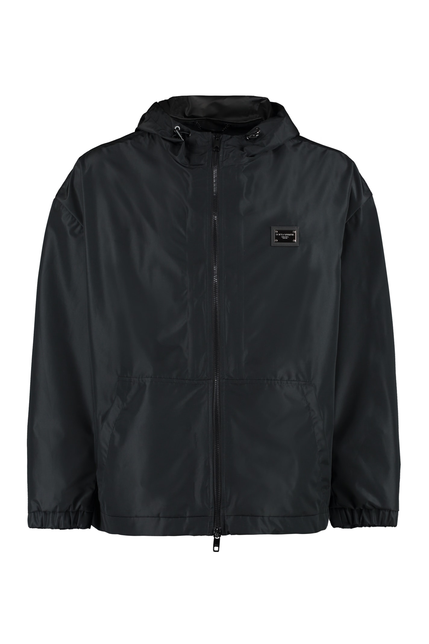 Dolce & Gabbana Technical Fabric Hooded Jacket