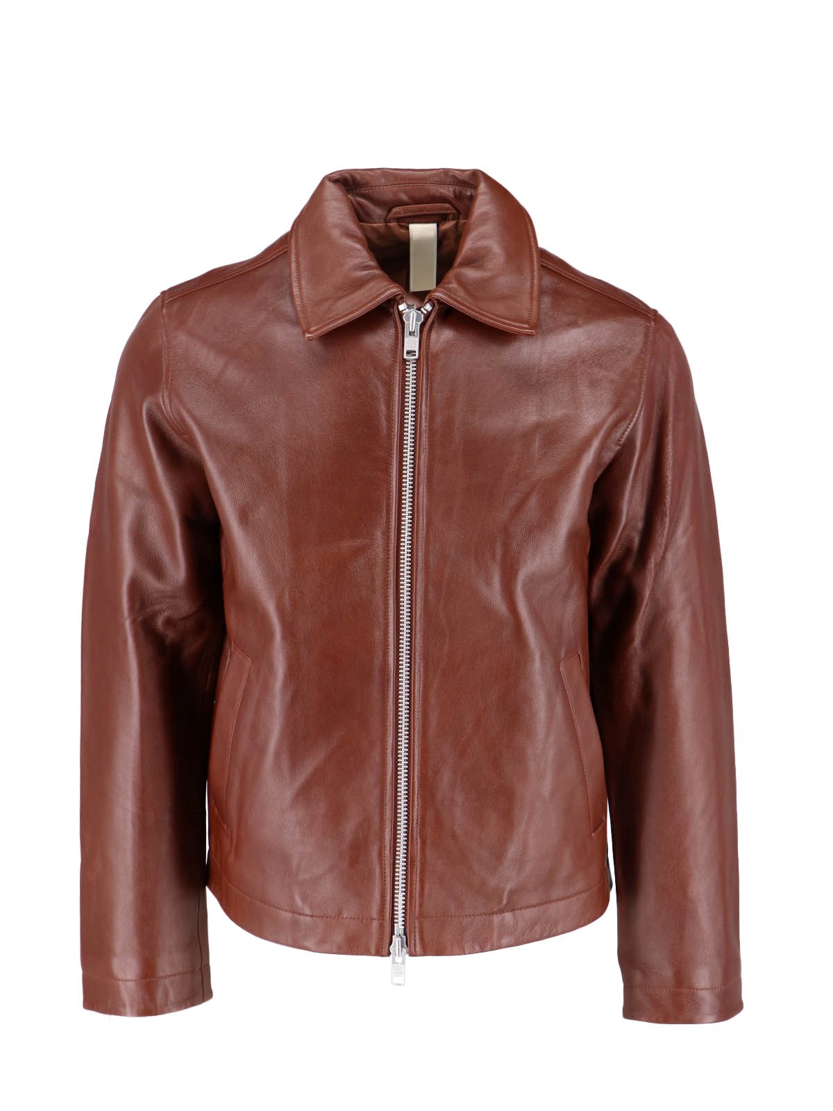 Sunflower Lamb Leather Jacket