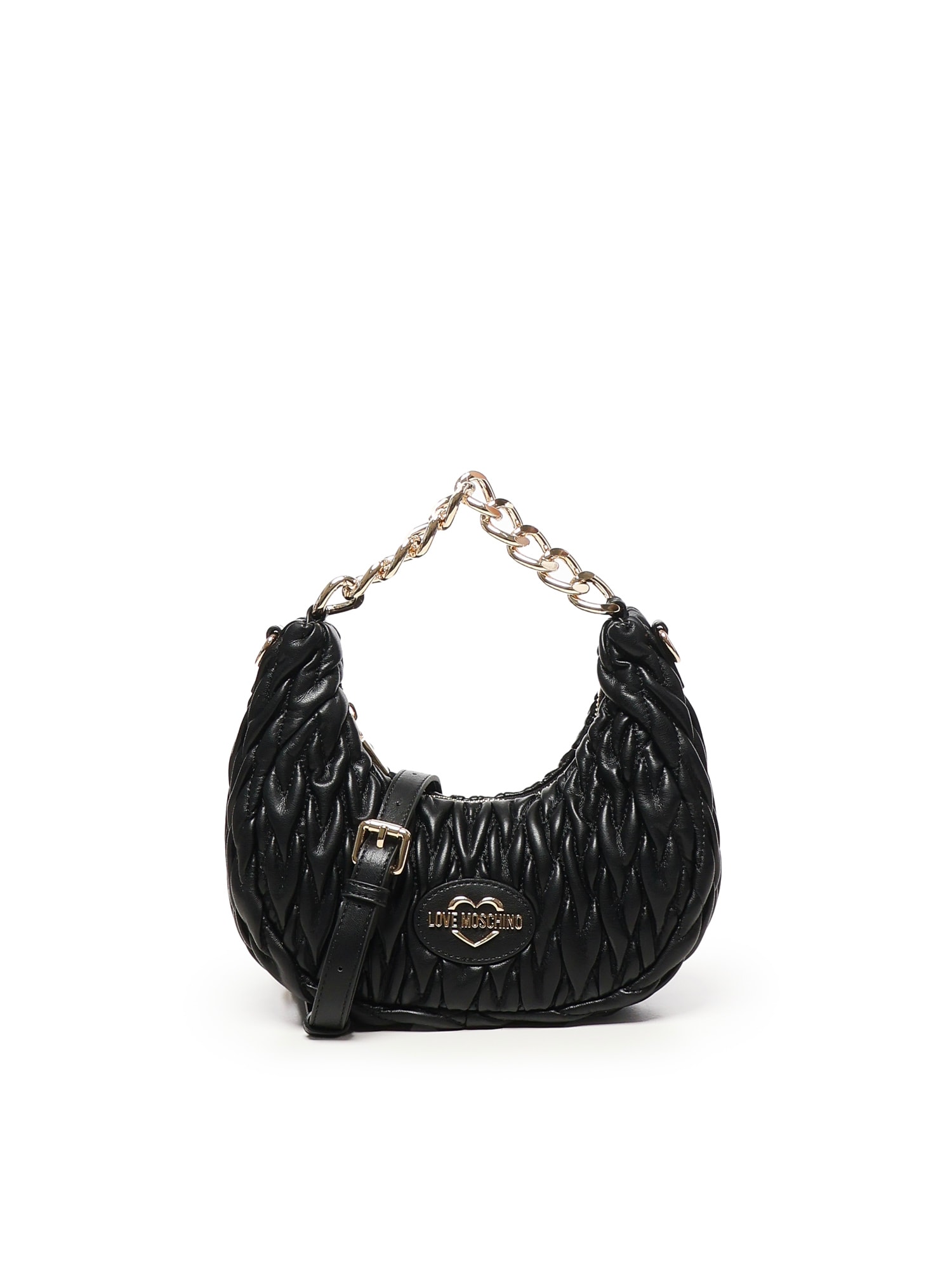 Love Moschino Quilted Bag With Logo