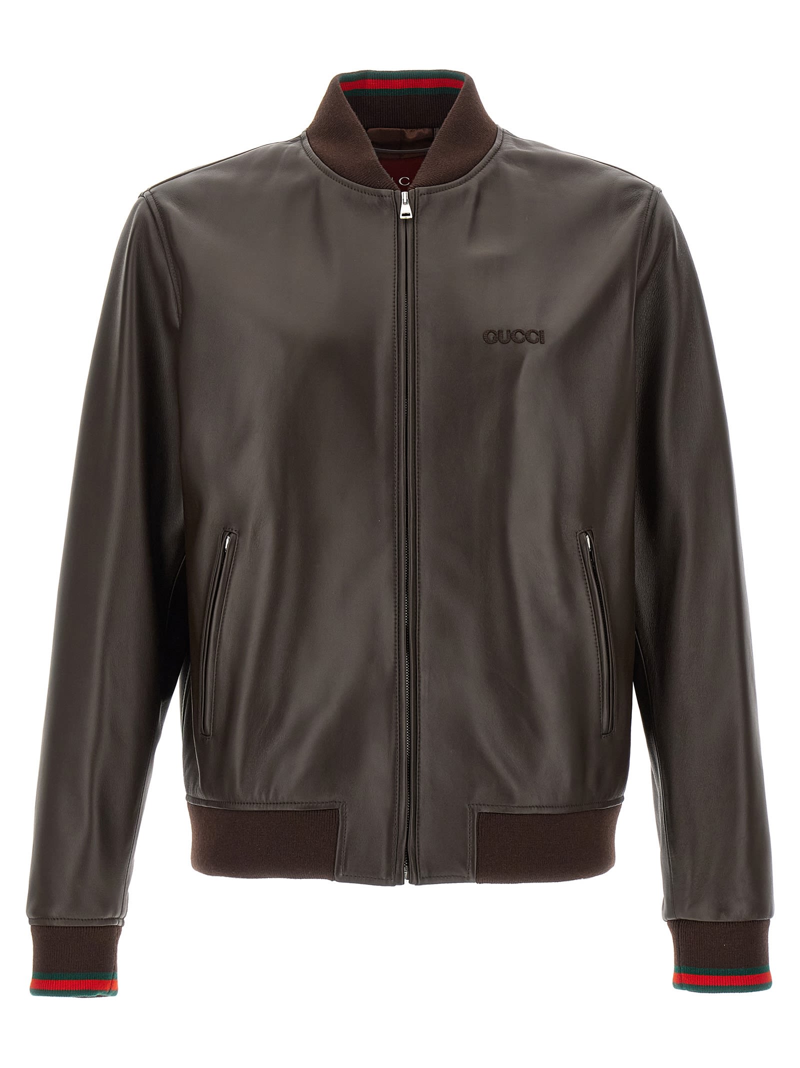 Gucci Web Tape Bomber Jacket