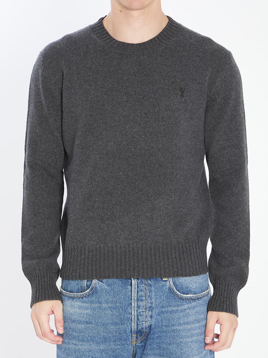 AMI Paris De Coeur Crewneck Sweater