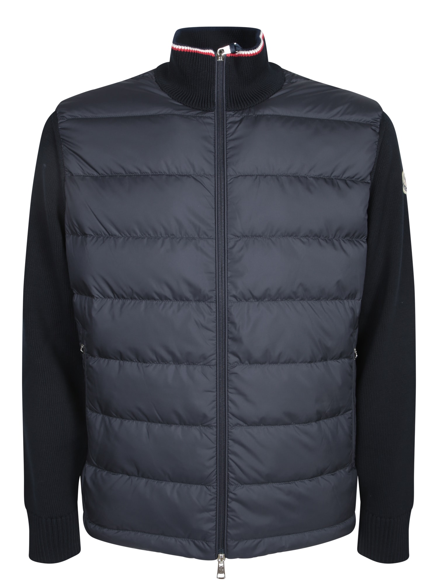Moncler Blue Zip Cardigan Jacket