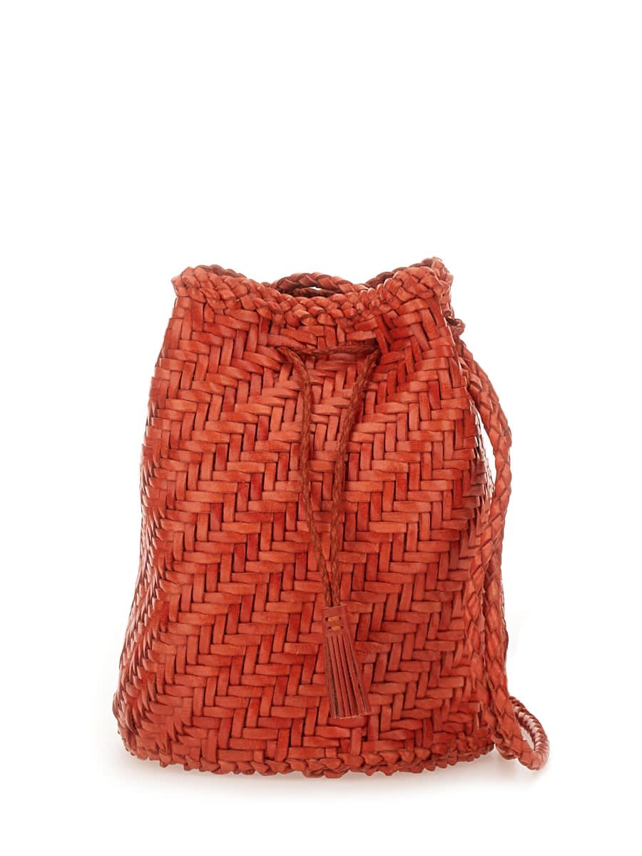 Dragon Diffusion pompom Double Jump Tan Bag