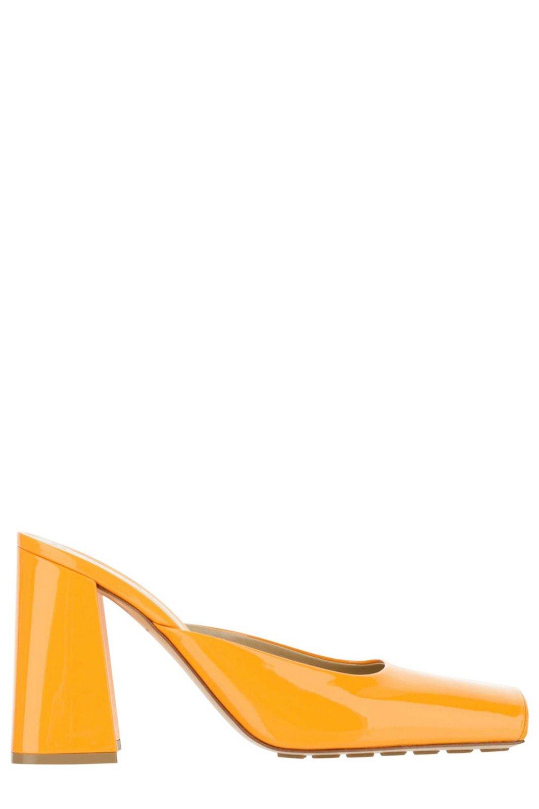 Bottega Veneta Tower Square-toe Slip-on Pumps