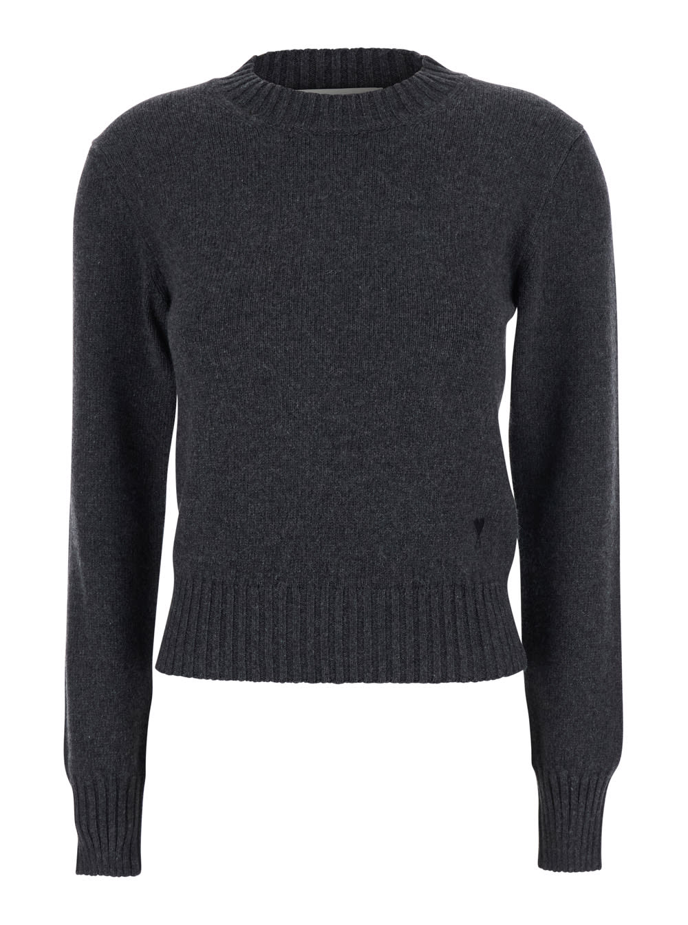 Ami Alexandre Mattiussi Ami De Coeur Crewneck Sweater