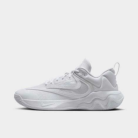 Nike Men's Giannis Immortality 3 Basketball Shoes in White/White Size: 12.0