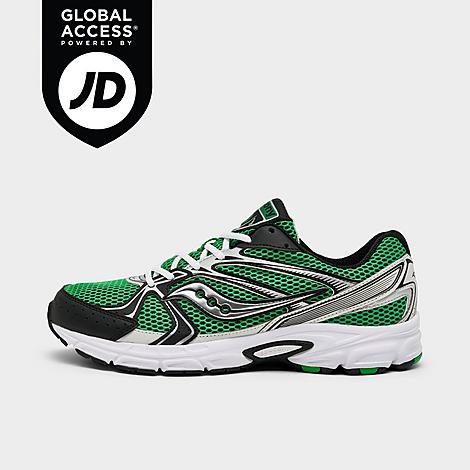 Saucony Men's Ride Millennium Casual Shoes in White/Turf/Black Size: 7.5