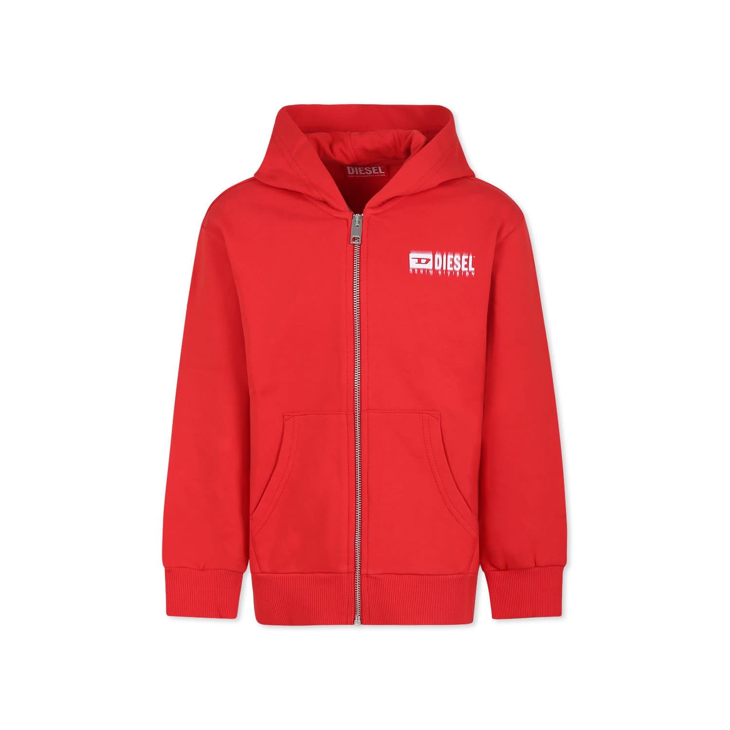 Diesel Red Sweatshirt For Boy