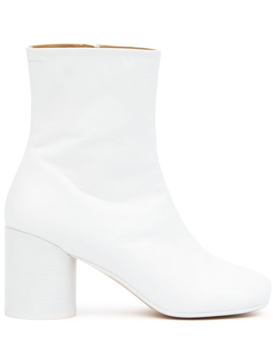 MM6 Maison Margiela Leather Ankle Boots