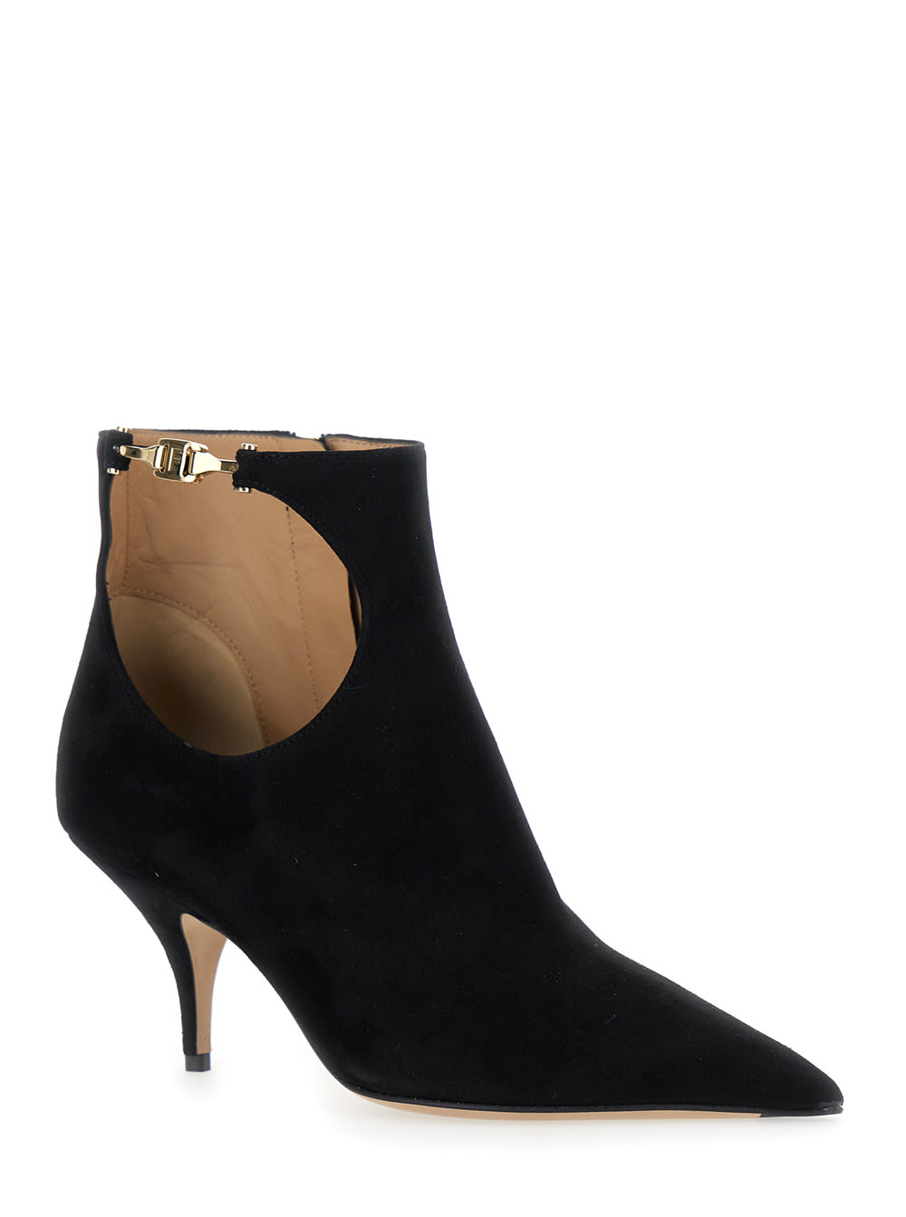 Ferragamo Agia 70 Bootie Heel 7.0 Mid (5 -