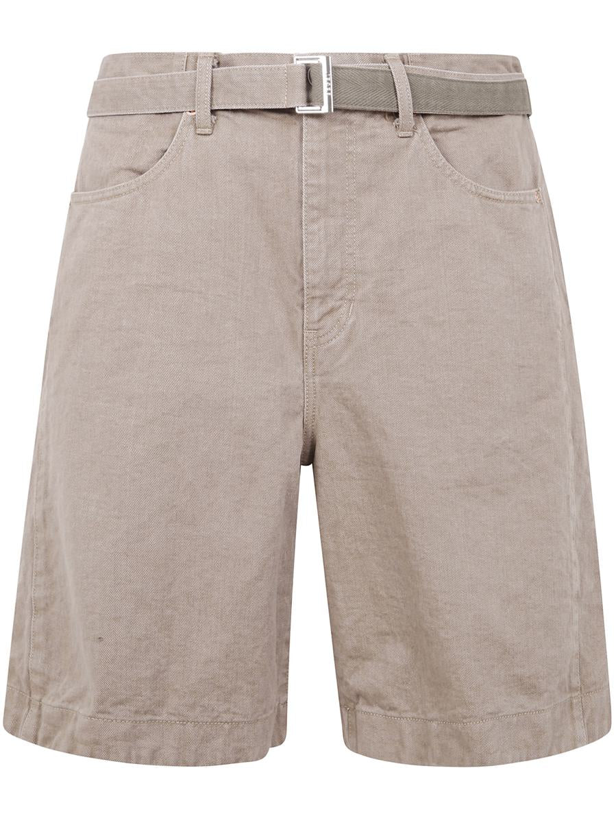 Sacai Denim Shorts Clothing