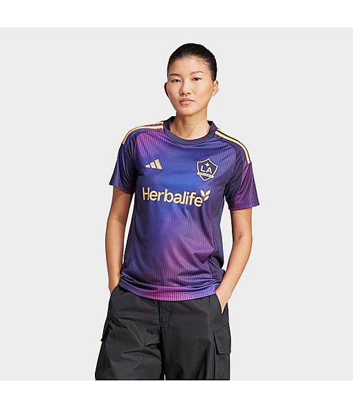adidas Women's LA Galaxy 25/26 Away Jersey in Noble Ink Size: XS