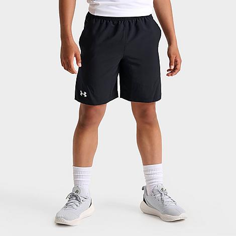 Under Armour Kids Woven Shorts in Black Size: Small