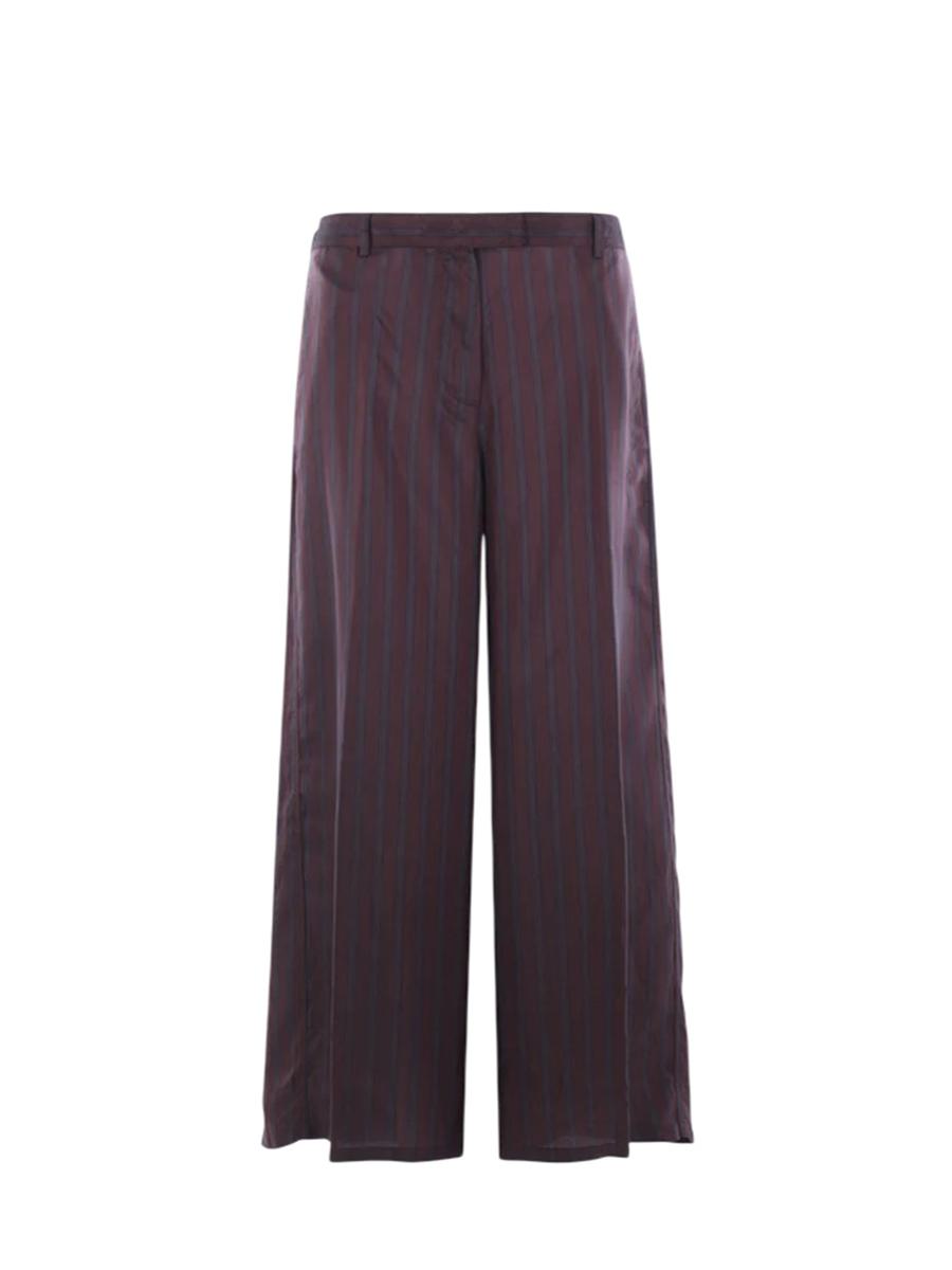 Dries Van Noten Penn Wide-Leg Trousers In Striped Twill
