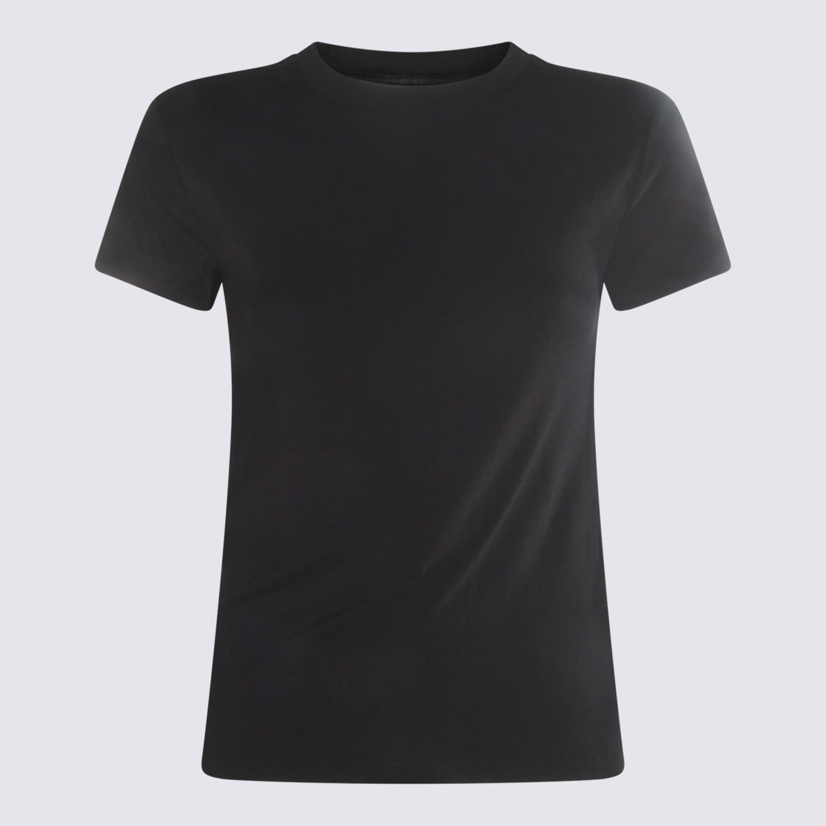 Thom Krom Black Cotton T-shirt