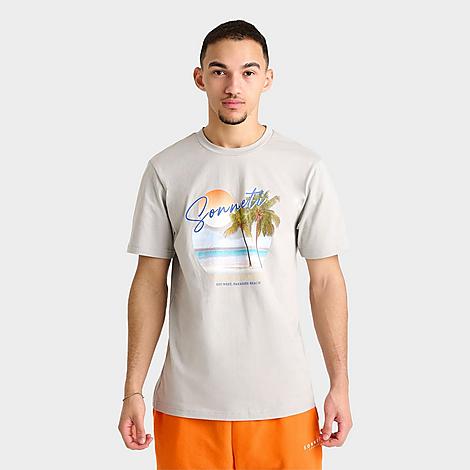 Sonneti Men's Setting T-Shirt in Black/White/Grey Size: XS