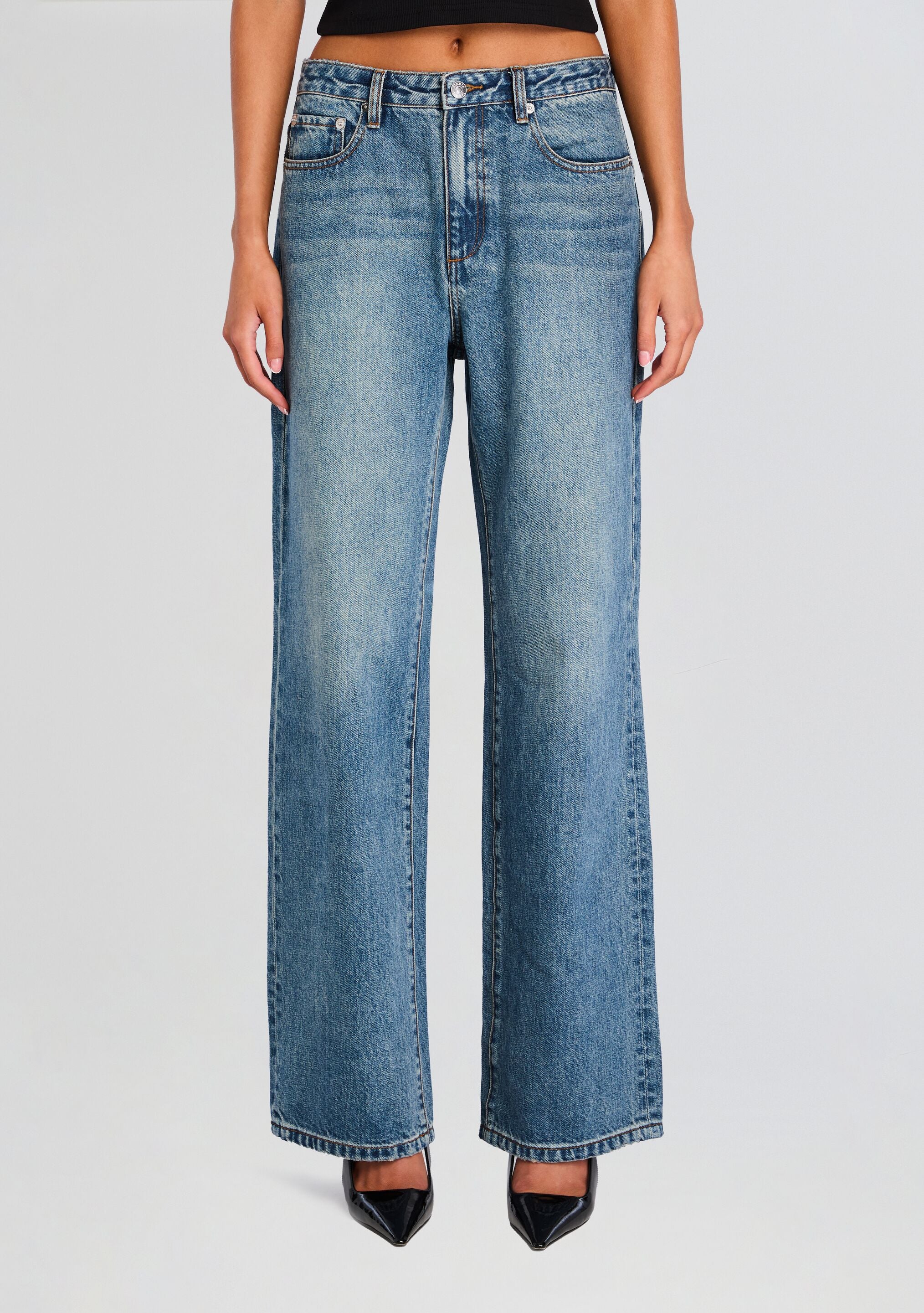 Janie Mid Rise Jean