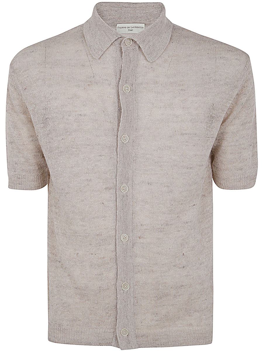 Filippo De Laurentiis Short Sleeves Oversized Shirt Clothing