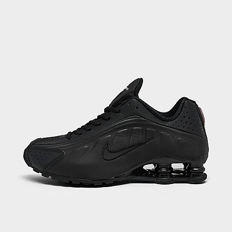 Nike Women's Shox R4 Casual Shoes in Black-BLACK-MA Size: 8.0