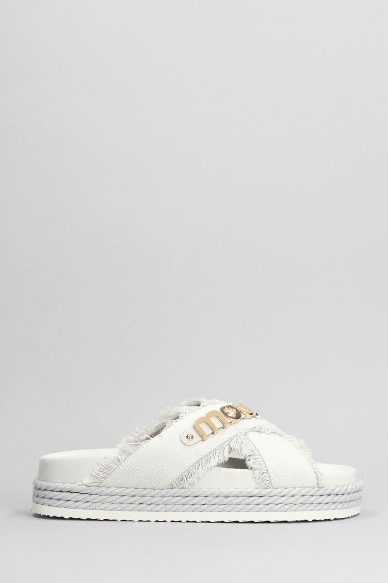 Mou Crisscross Slipper-Mule