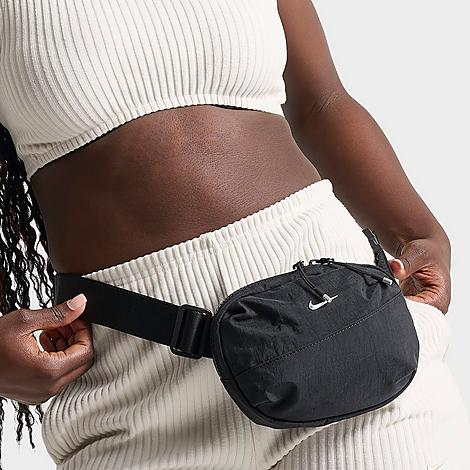 Nike Aura Crossbody Bag (2L) in Black/Matte Silver