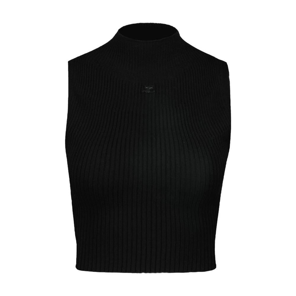 Courrèges Mockneck T-Shirt
