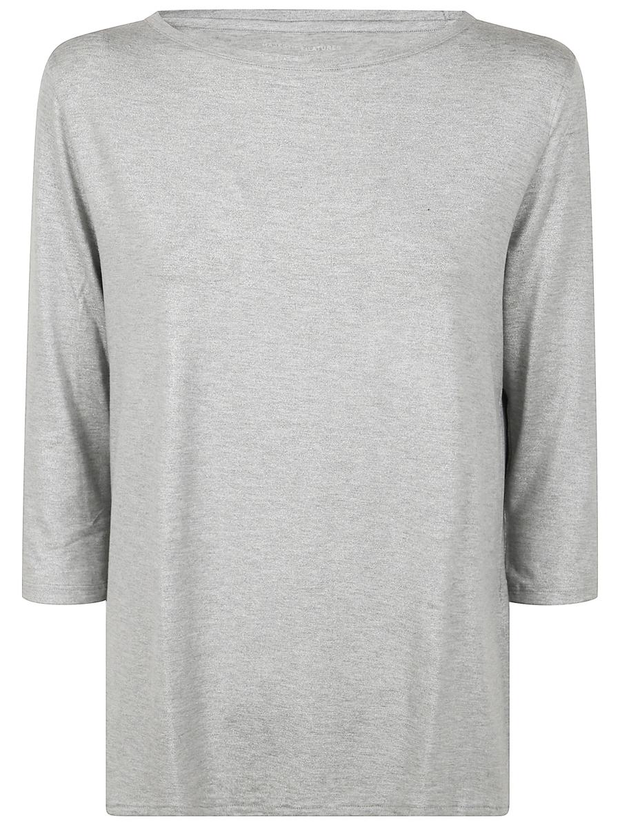 Majestic Filatures Boat Neck 3/4 Sleeves Sweater Clothing