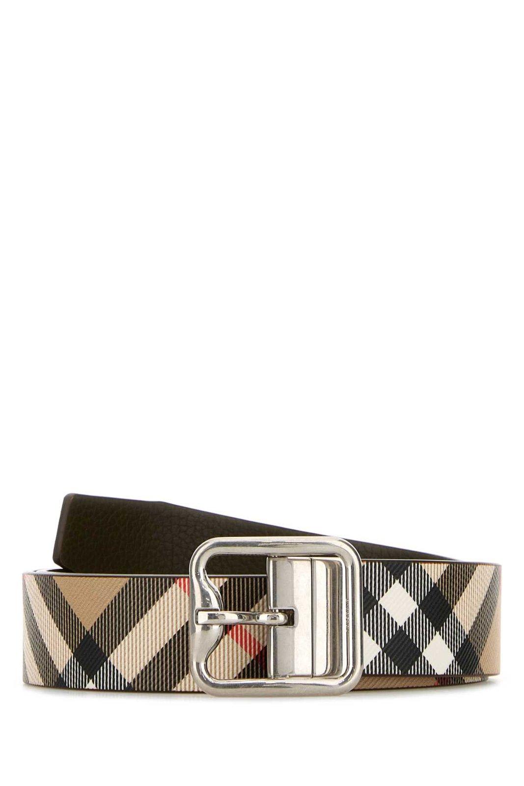Burberry Reversible Checked B Buckle Belt