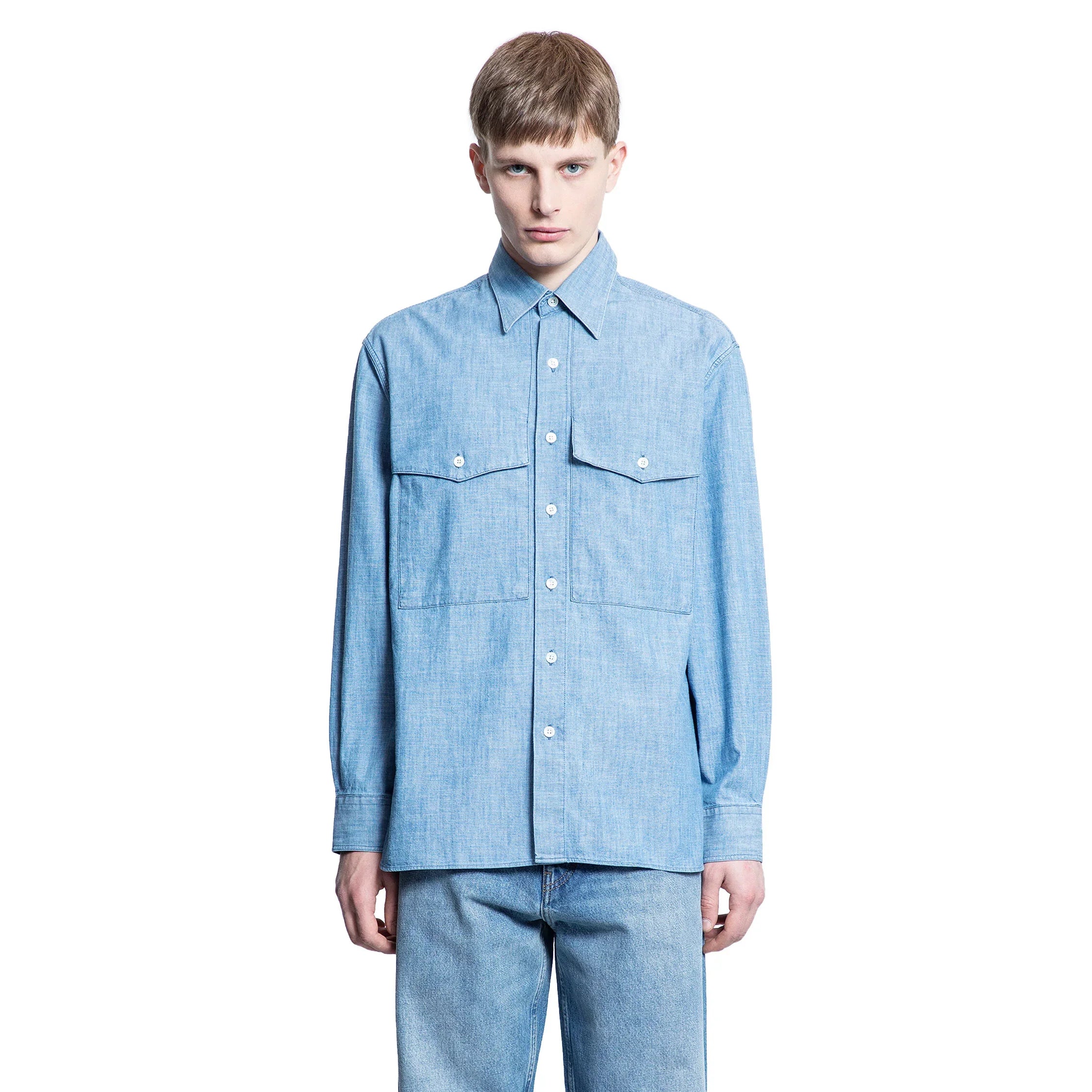 SUNFLOWER CAMICIE BLU DA UOMO