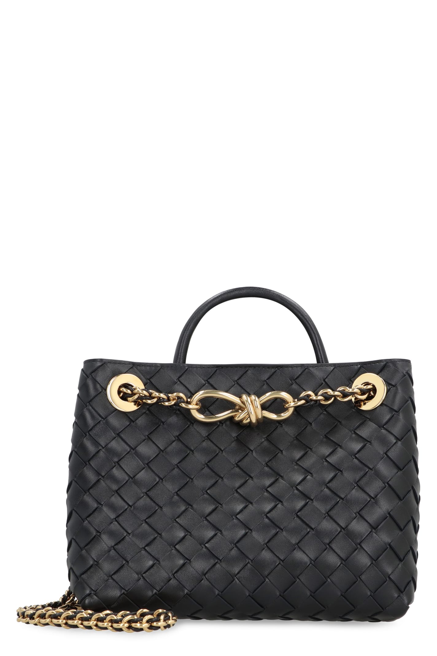 Bottega Veneta Andiamo Piccola Con Catena Bag