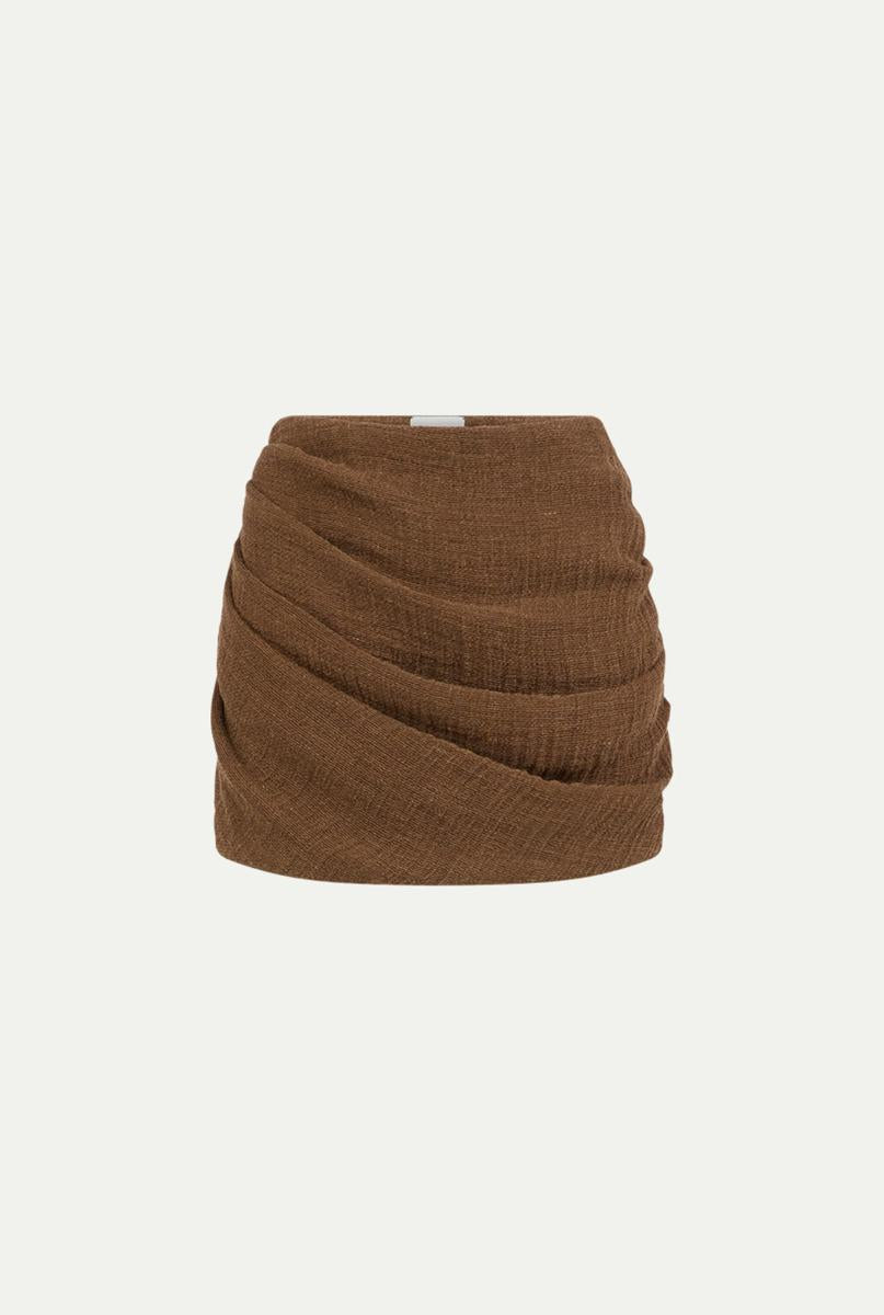 Le Kasha Draped Skirt Clothing