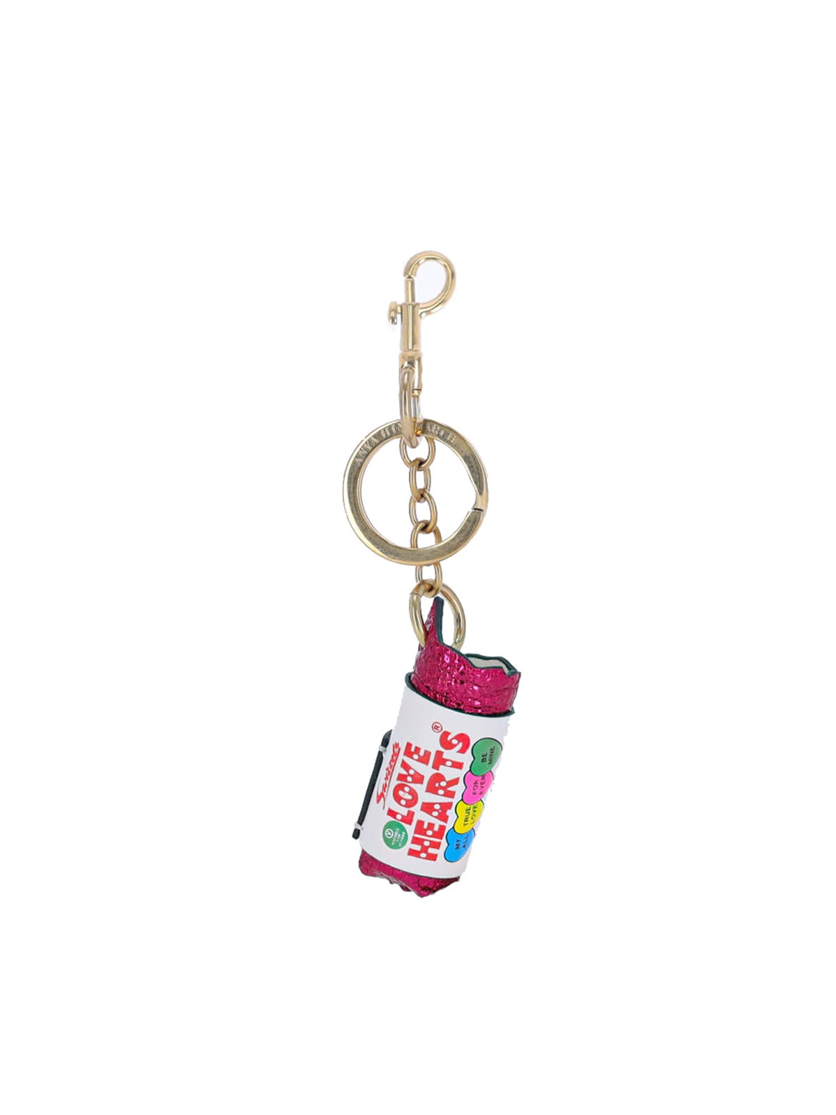 Anya Hindmarch Anya Brands love Hearts Charm Keyring