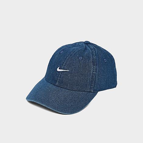 Nike Club Unstructured Denim Strapback Hat Size: Small/Medium