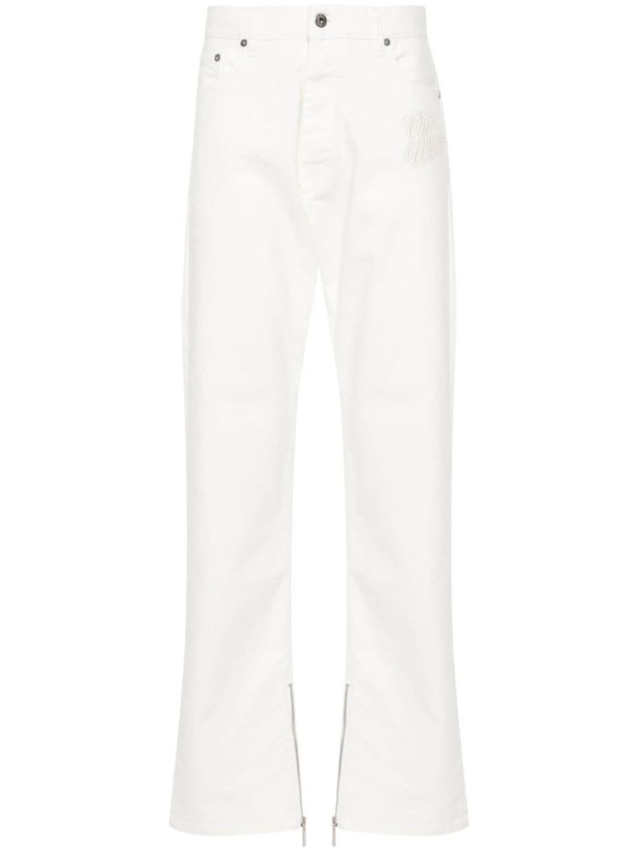 Off-White Logo Denim Jeans