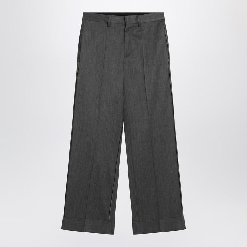 MM6 Maison Margiela Wide Wool-Blend Trousers