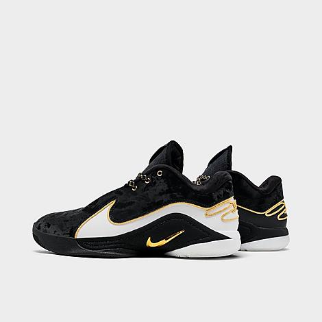 Nike Men's LeBron 22 Basketball Shoes in White/Metallic Gold/Black Size: 7.5