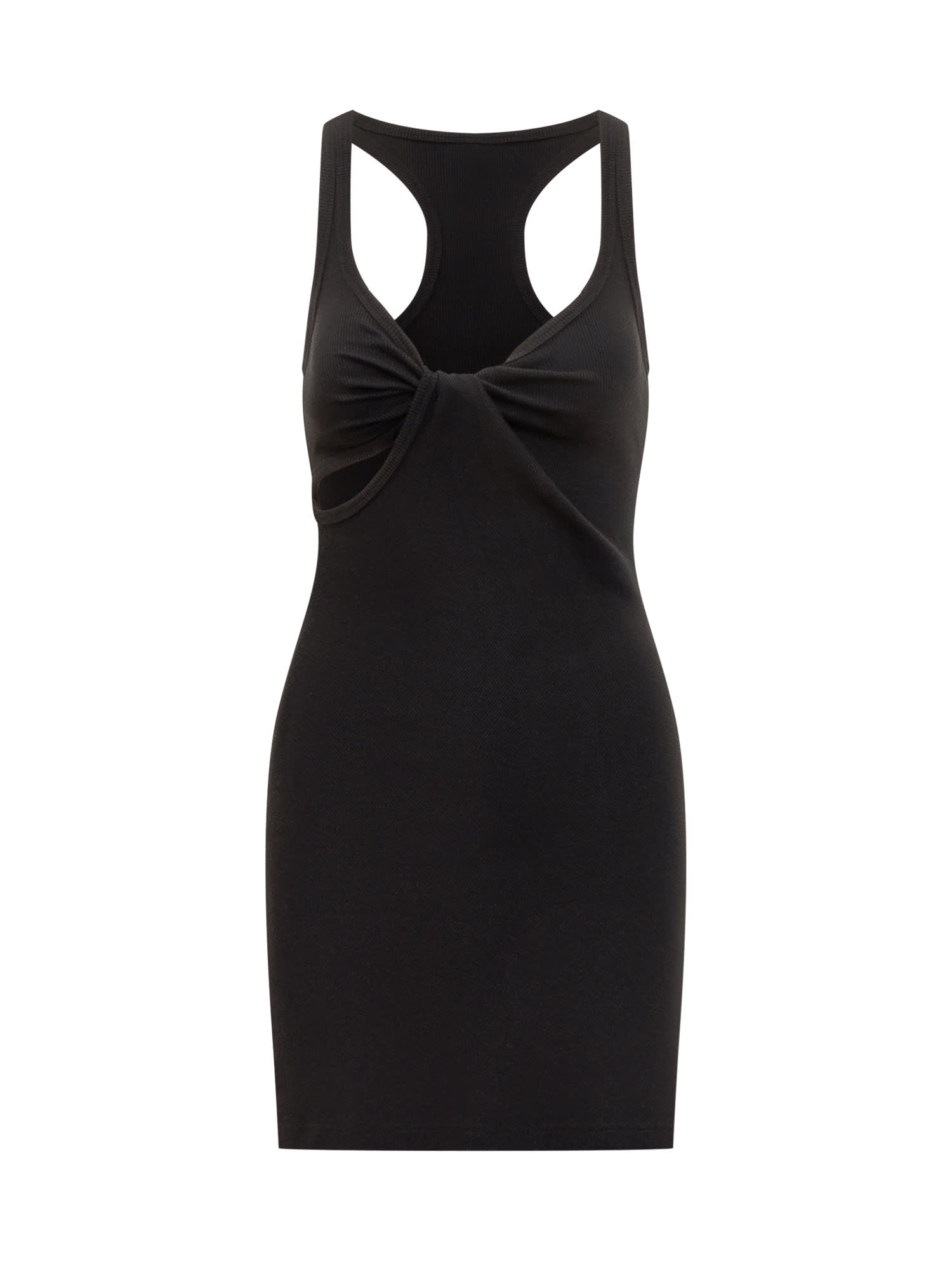 Courrèges Twist Rib Dress