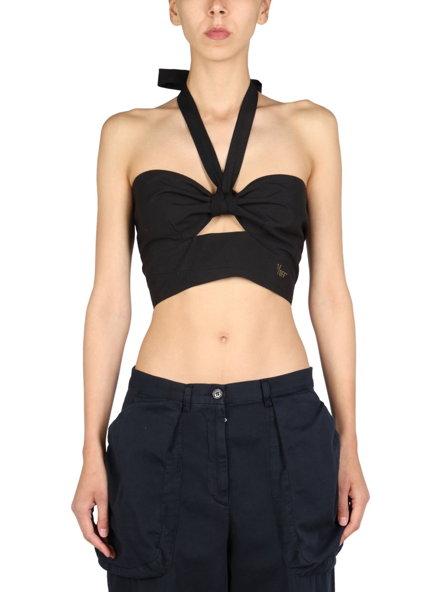 1/OFF Top With Crossed Straps