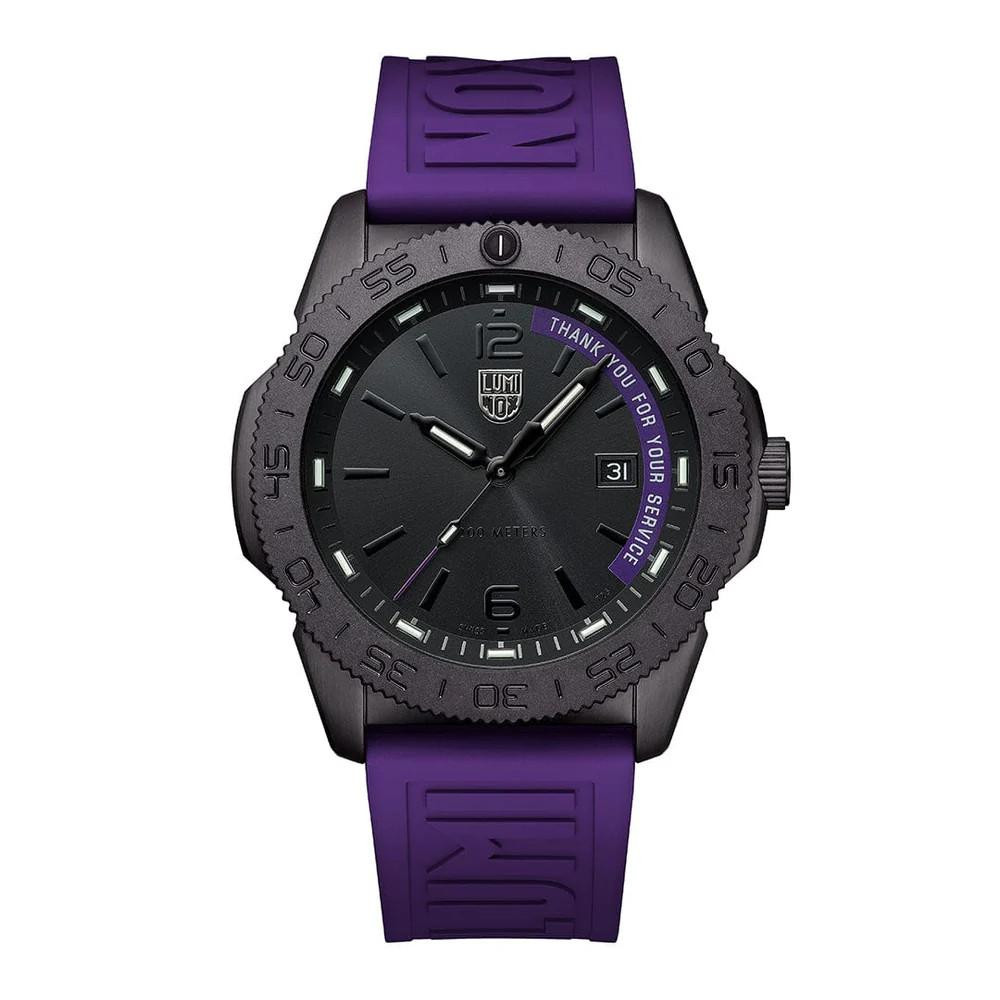 LUMINOX Pacific Diver 'Thank You For Your Service' 44MM Rubber Watch XS.3121.BO.TY.SET / XS3121BOTYSET