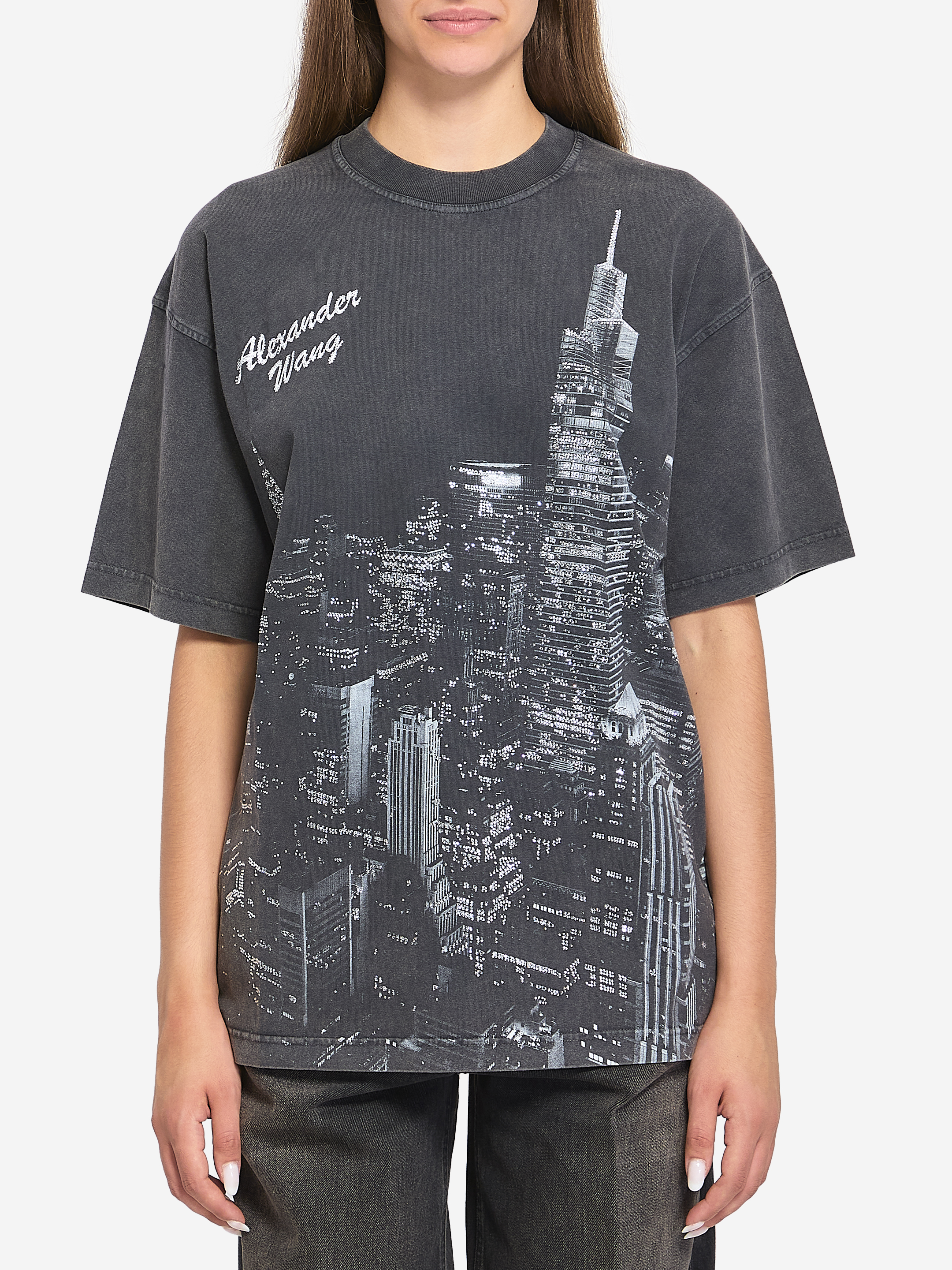 Tshirt with rhinestones