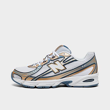 New Balance Men's 740 Casual Shoes in Heron Blue/Vintage Indigo/Gold Metallic Size: 8.0