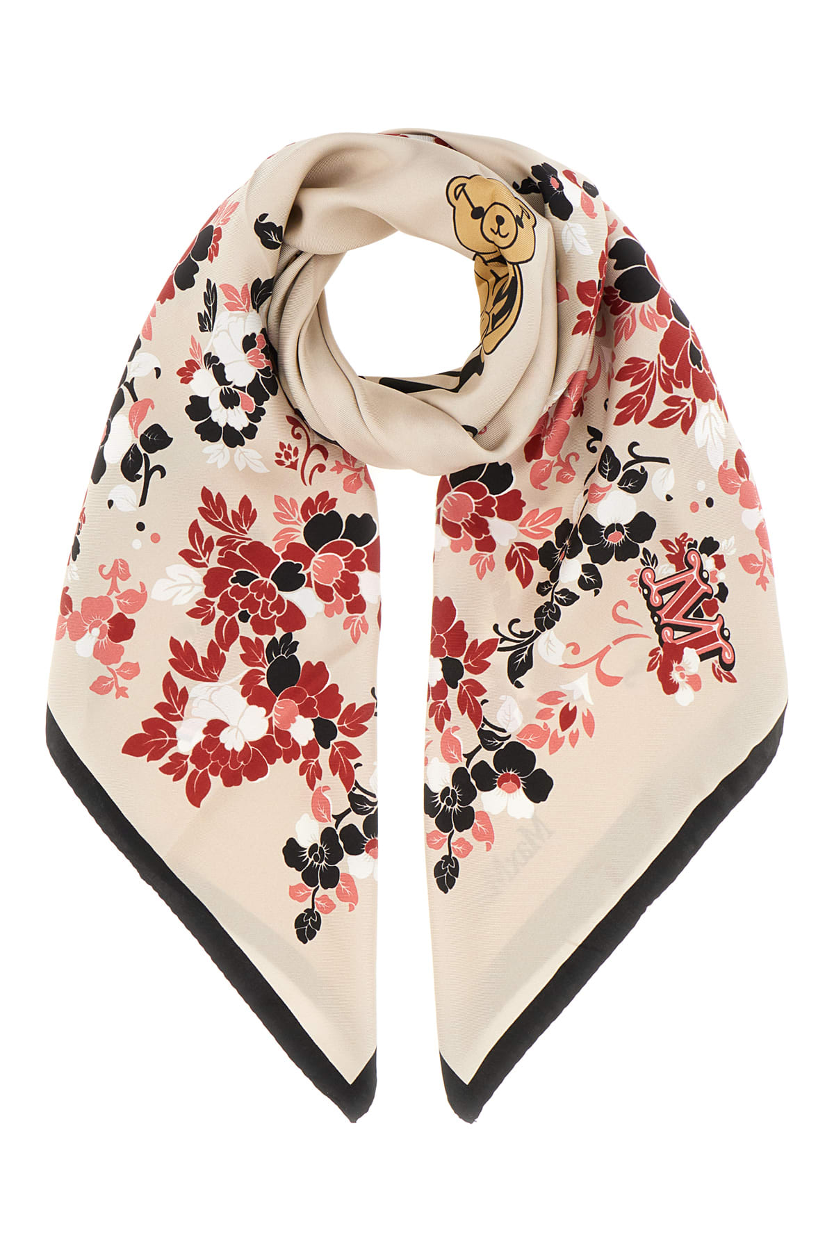 Max Mara Printed Silk Foulard