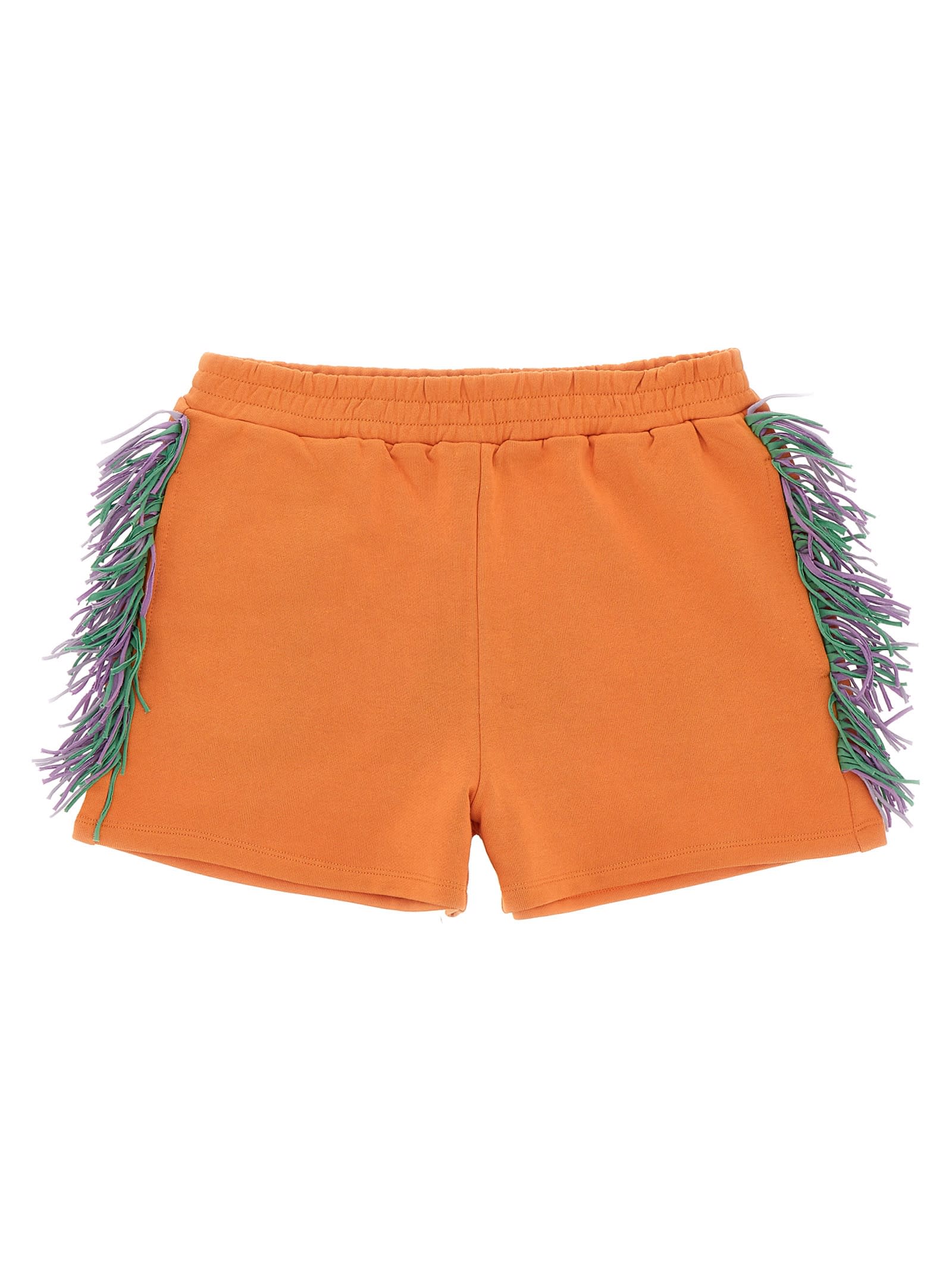 Stella McCartney Kids Fringed Shorts