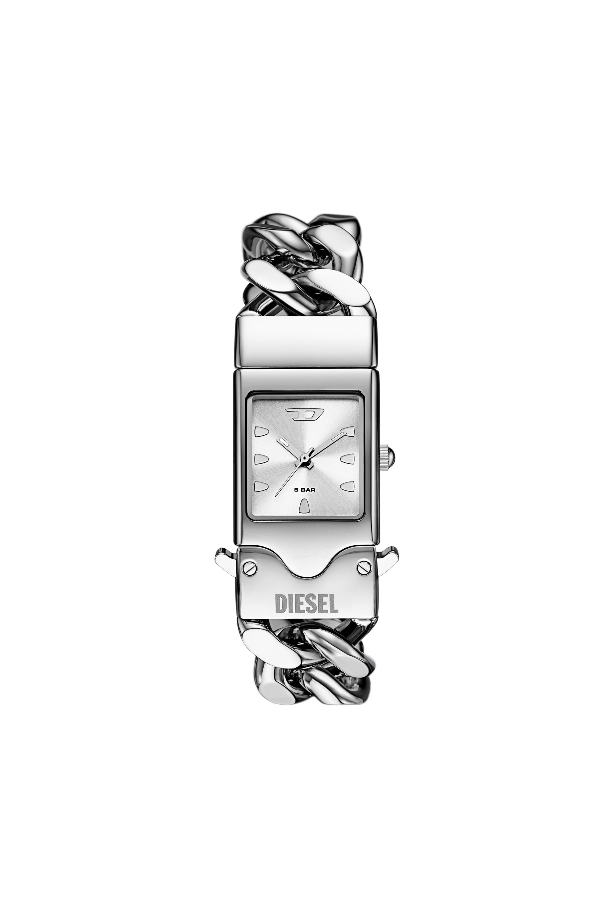 Diesel - Closer stainless steel watch - Timeframes - Unisex - Silver